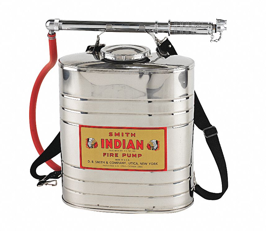 WILDLAND FIRE PUMP,5 GAL,STAINLESS