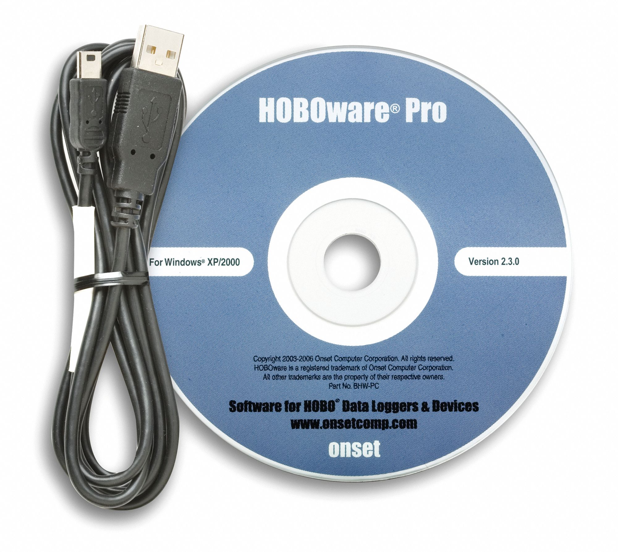 HOBOware Pro Data Logger CD: For All HOBO Data Loggers, 1 Pack Qty