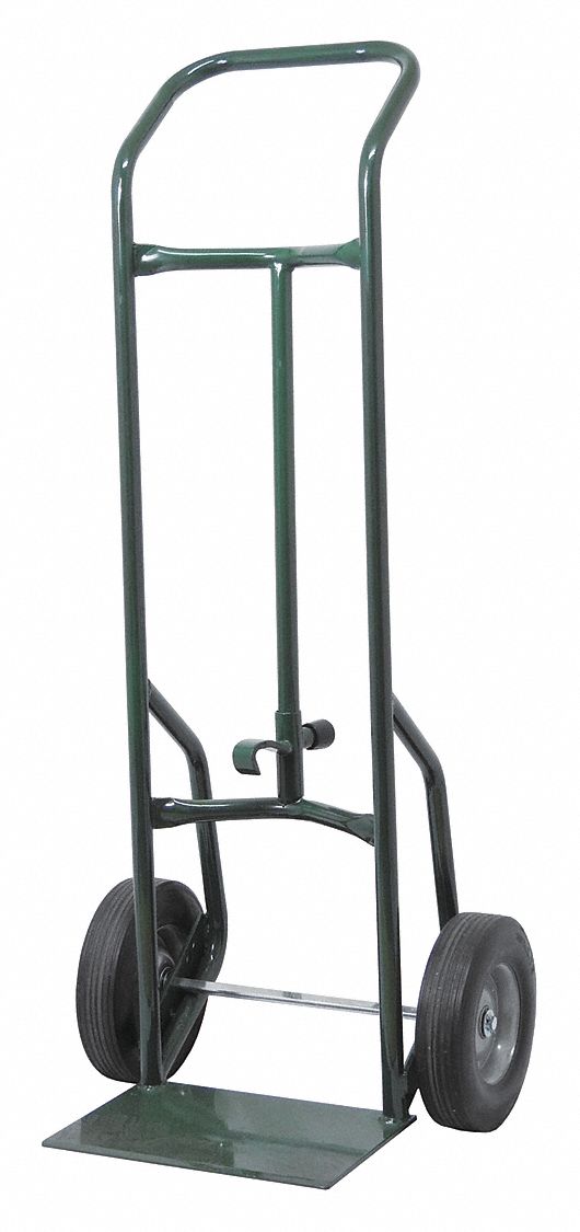 STEEL-FRAME DRUM HAND TRUCK, FOR 30 GAL/55 GAL CNTNR CAPACITY, 600 LB LOAD CAPACITY