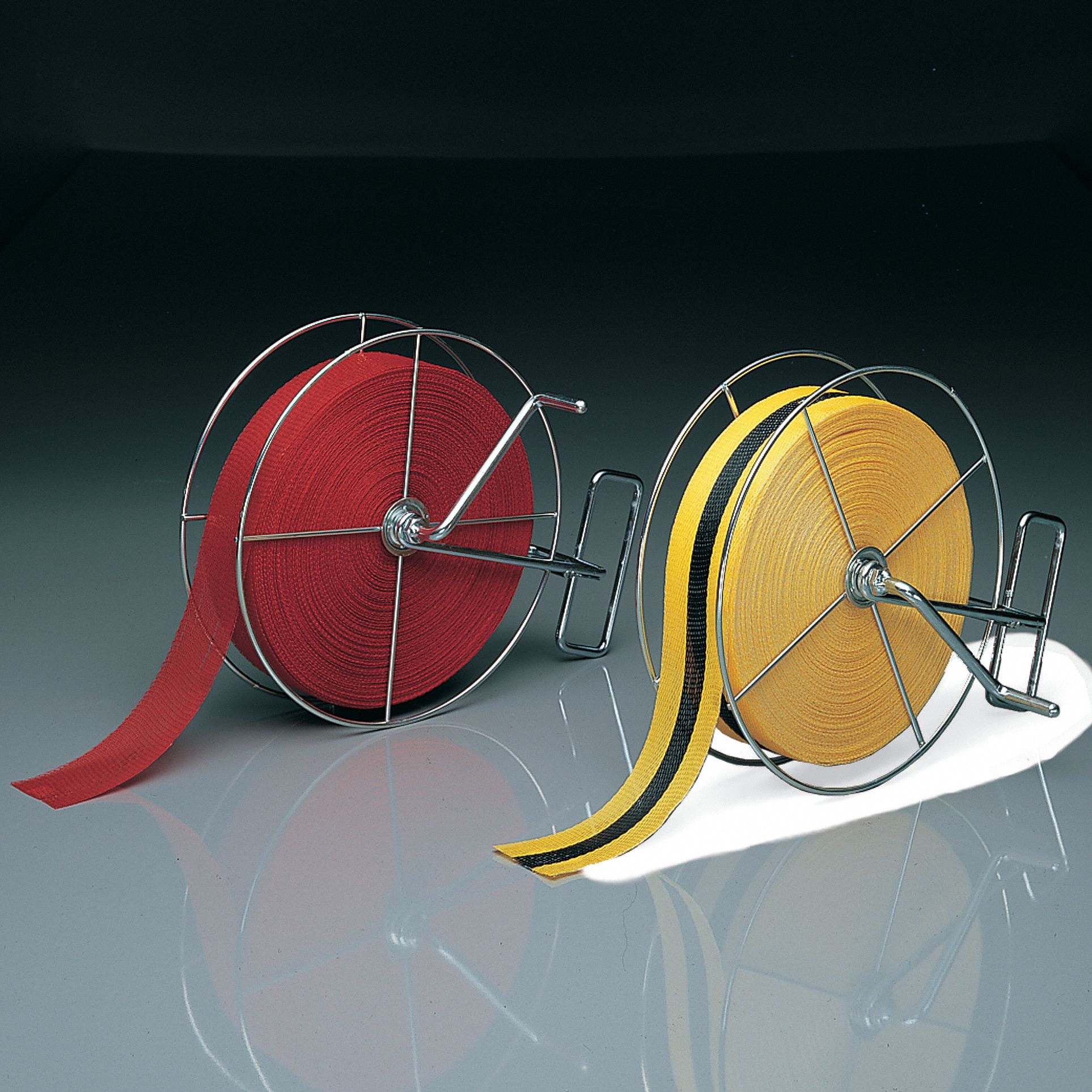 Rewind Reel: Steel, Black/Yellow