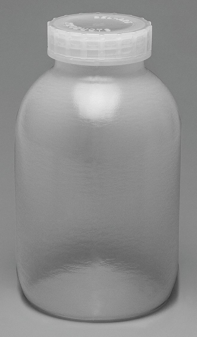 Wide-Mouth Mason Jar 2L Plastic Wide PK3