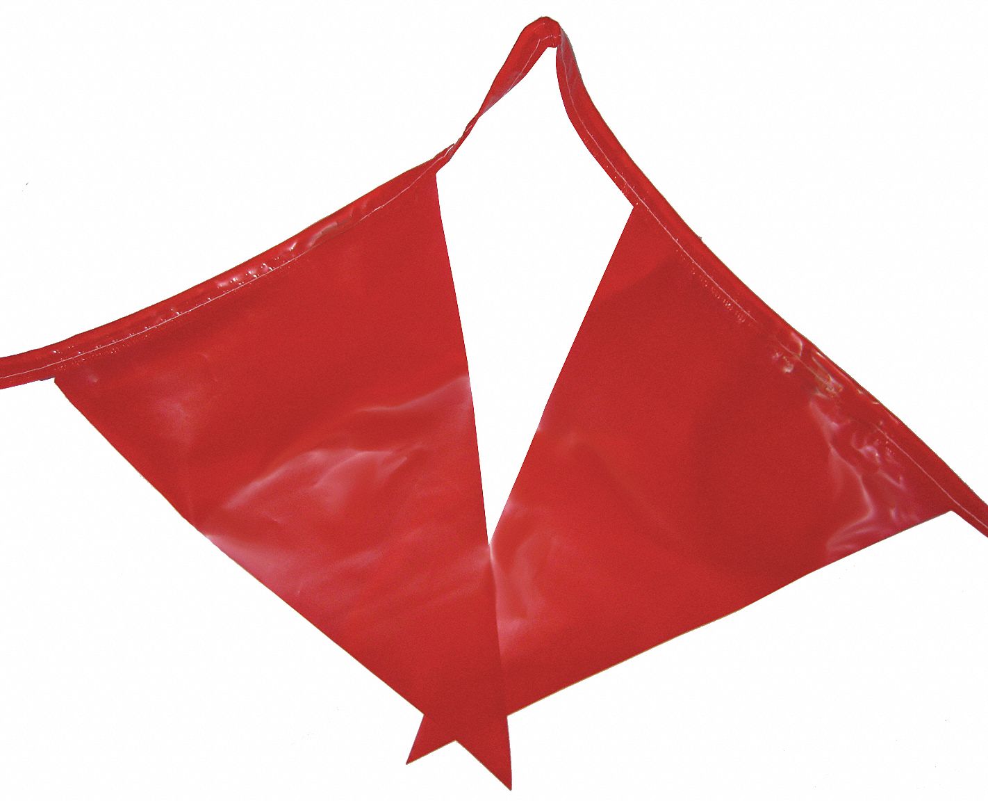 9WM99 - Pennants Polyethylene Red 100 ft.