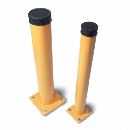 GRAINGER APPROVED 42 in Fixed Schedule 40 Pipe Bollard with 6 in ...