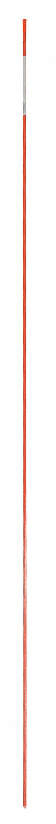 Property Markers, 6 ft, Orange, PK12