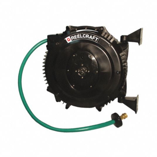 915501-5 Combination Air/Water Reel, 300 psi, 1/4, Hose Length: 50 ft., AC  Cord Length: Not Included