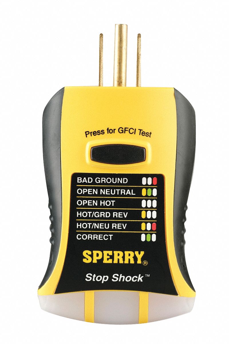 sperry electrical outlet tester