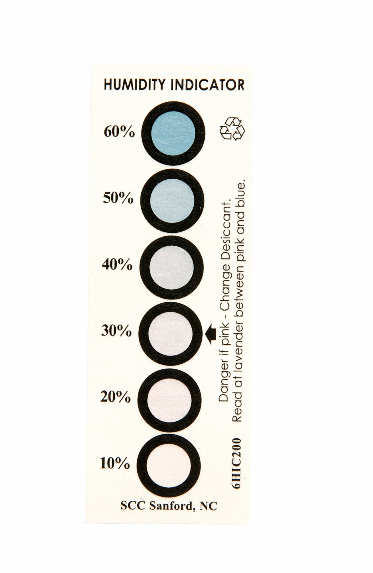 Standard Humidity Indicator Cards (5-Pack), Temperature & Humidity  Monitors, Environmental Control