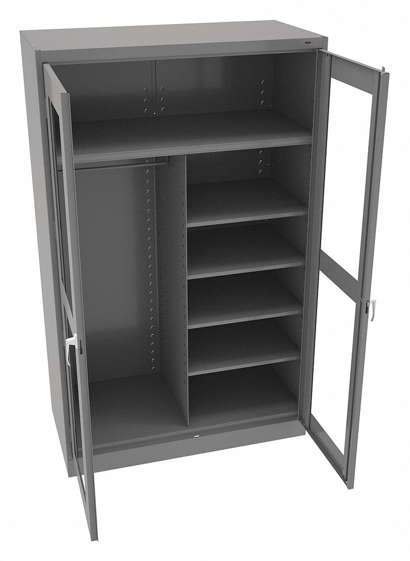 TENNSCO, 48 in x 24 in x 78 in, 5 Shelves, Storage Cabinet - 9WY47 ...