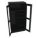 STORAGE CABINET, 36 IN X 18 IN X 72 IN, 5 SHELVES, SWING HANDLE/KEYED, 24 GA PANEL, ADJUSTABLE