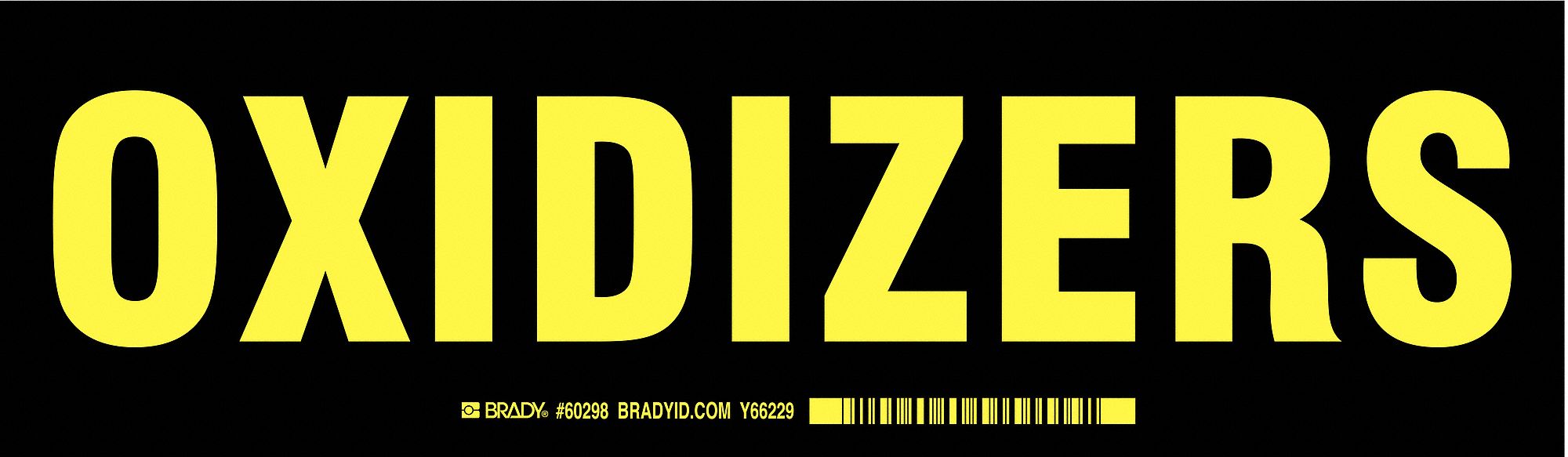 Label, 3.5in x 12in, Polyester