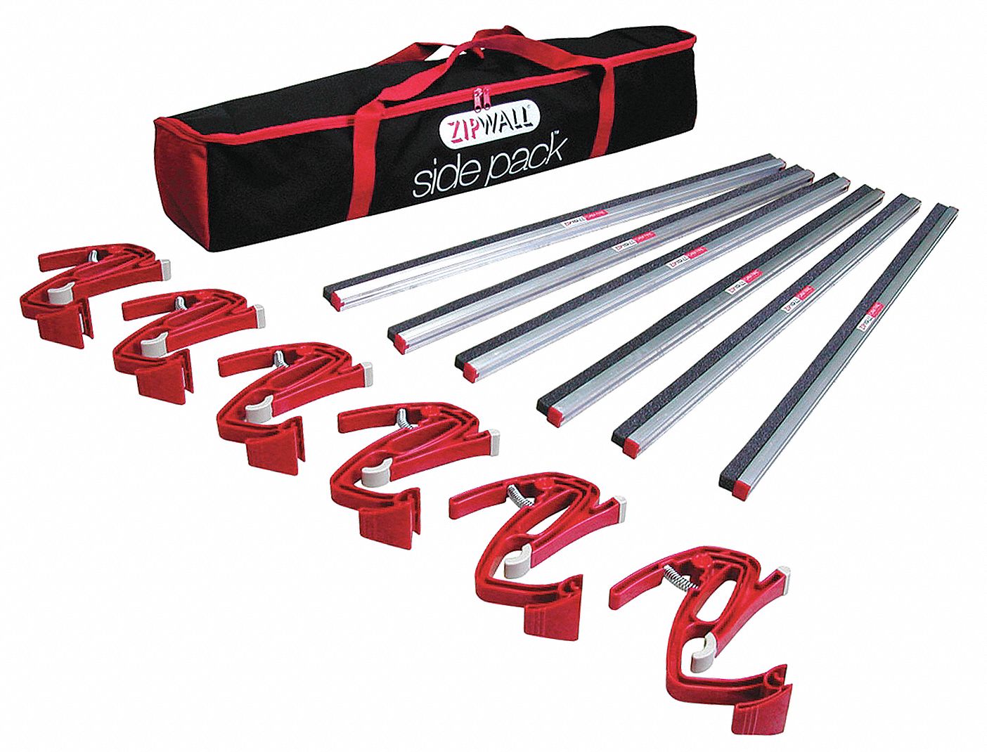 ZIPWALL ZipWall Side Pack Kit 9X847SDPK Grainger