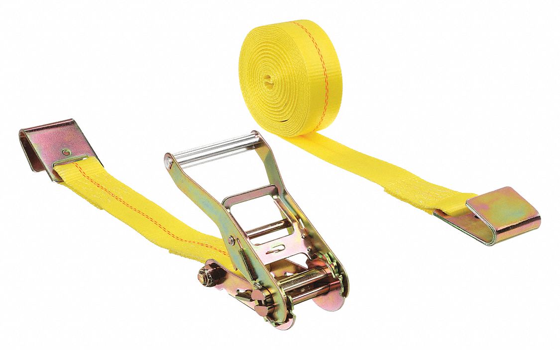 27 ft Cargo Tie Down Lg, 2 in Cargo Tie Down Wd, Tie Down Strap 9XHC4