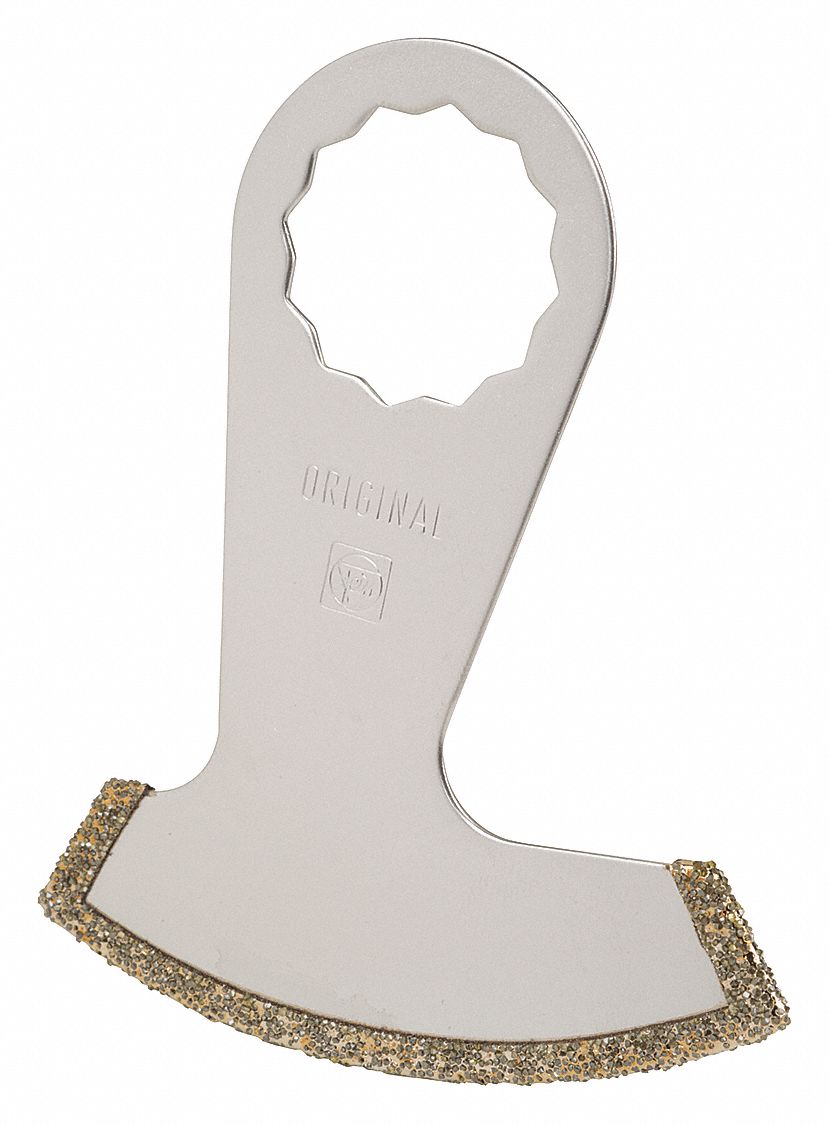 6 7/8 in Overall Lg, Diamond Grit, Oscillating Tool Blade 9XHG6