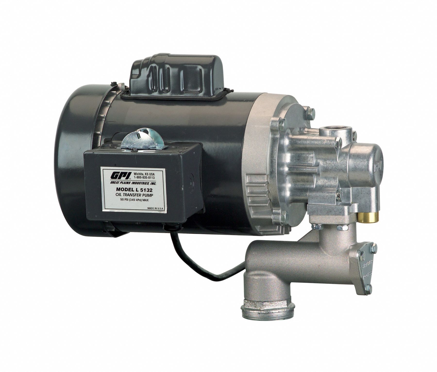 OIL TRANSFER PUMP,115VAC,1HP