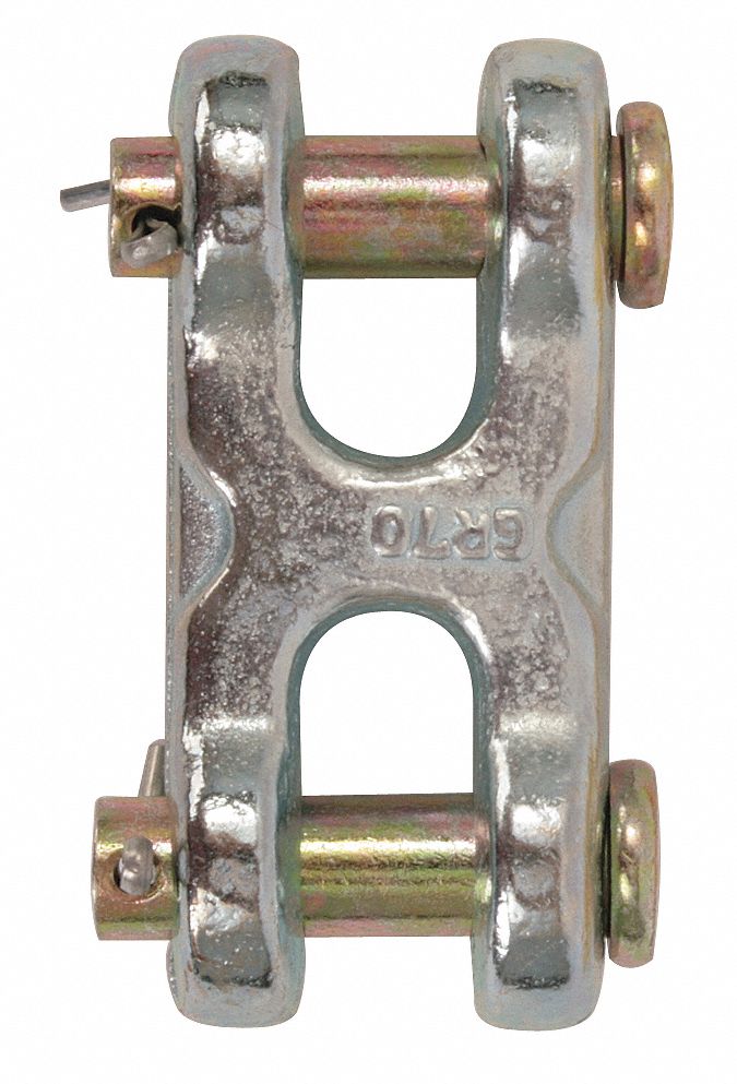 Double Clevis Link, 5/16 In, 4700 lb, GR70