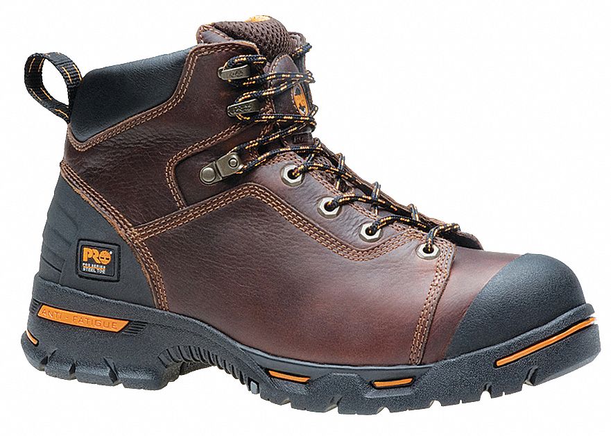 Grainger steel store toe work boots