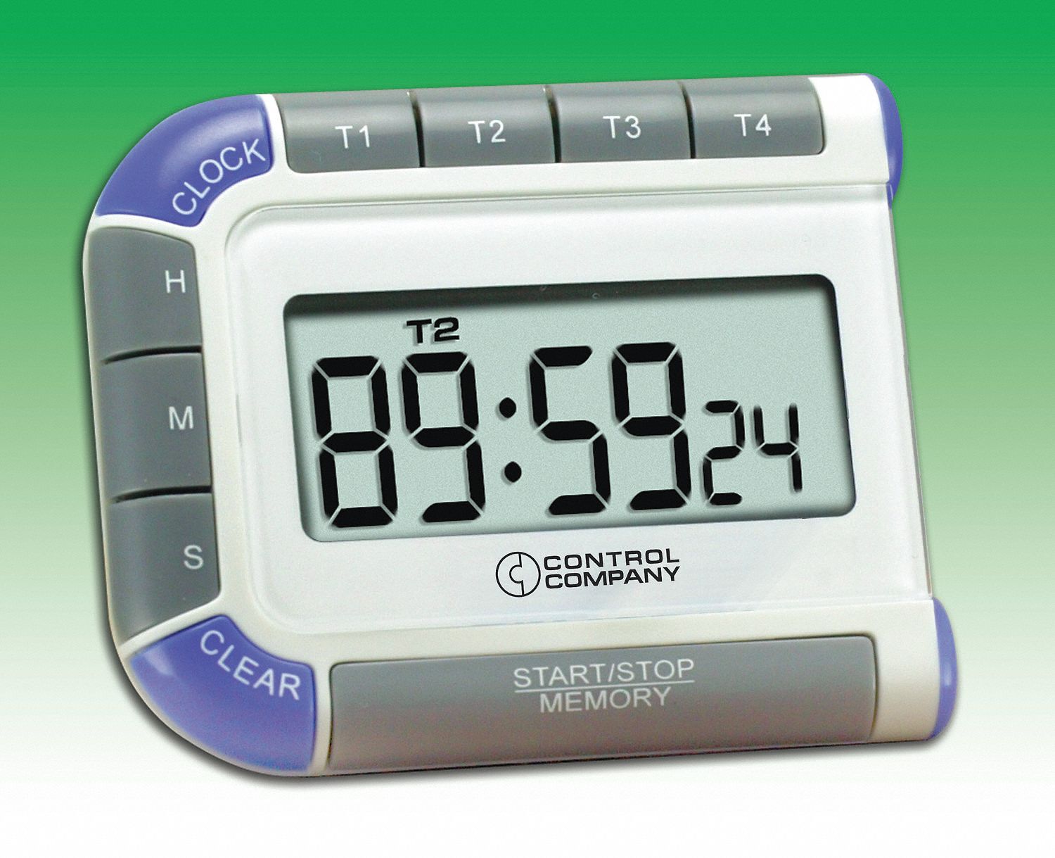 Traceable Digital Timer 34 In Lcd 4 Channels 9y2617074 Grainger