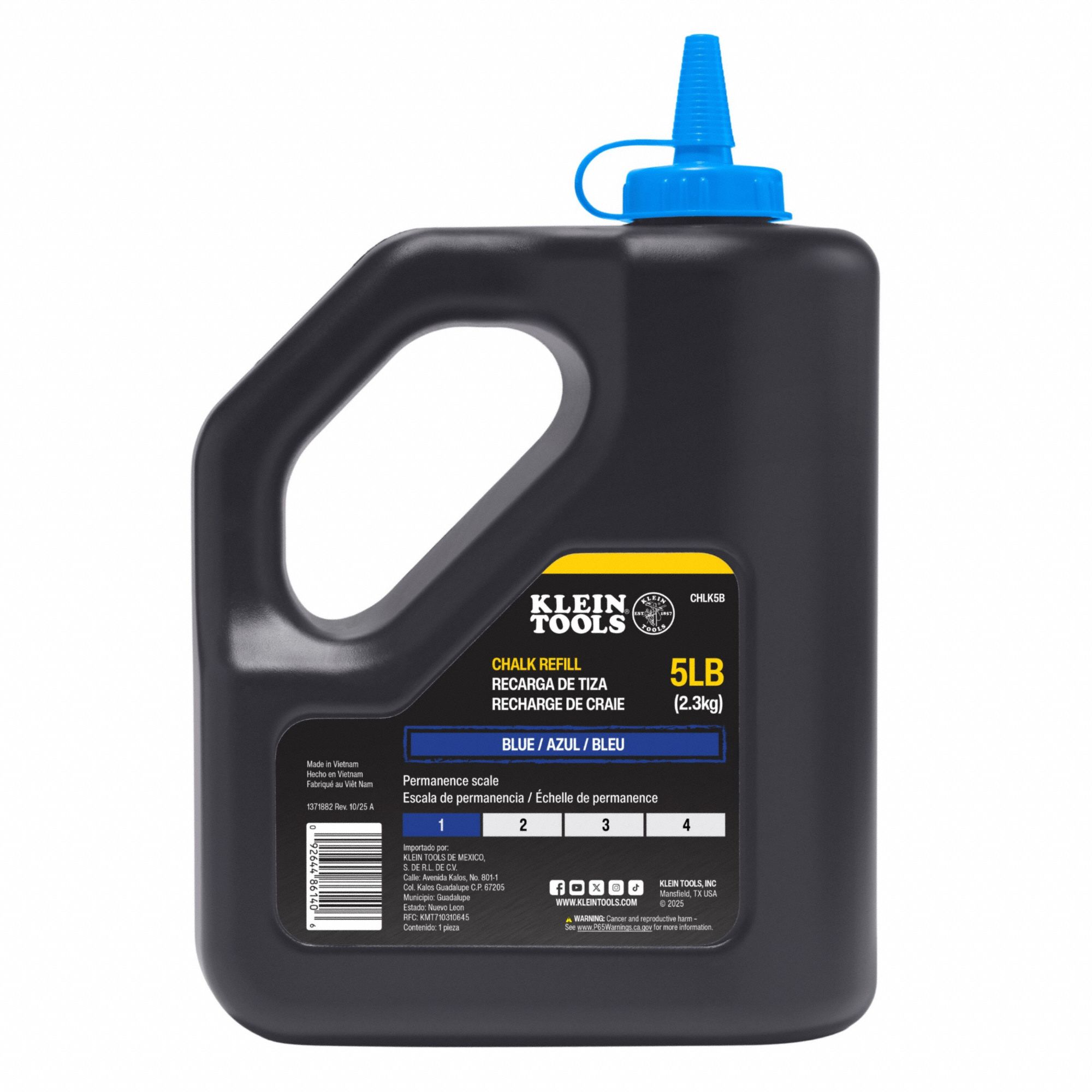 Chalk Refill Blue 5-Pound