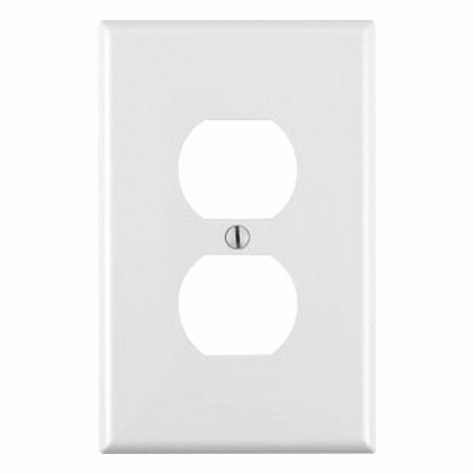LEVITON, Duplex Outlet, 1 Gang, Wall Plate - 409VN3|PJ8-W - Grainger