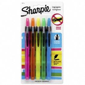 Highlighter Chisel Felt-Tip PK5