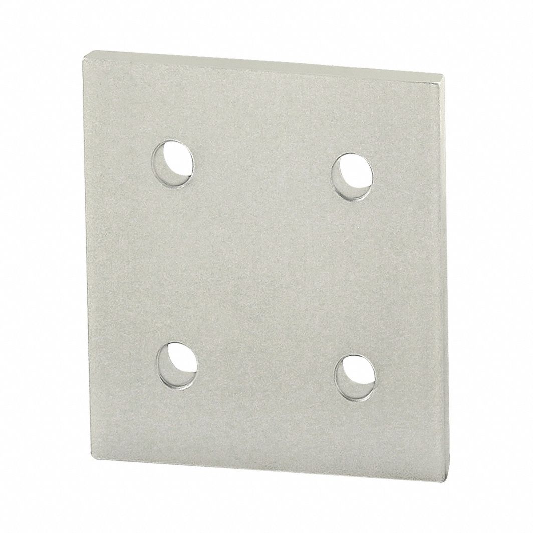 T-SlotFramingConnecto Alum Slvr 90mm 6mm