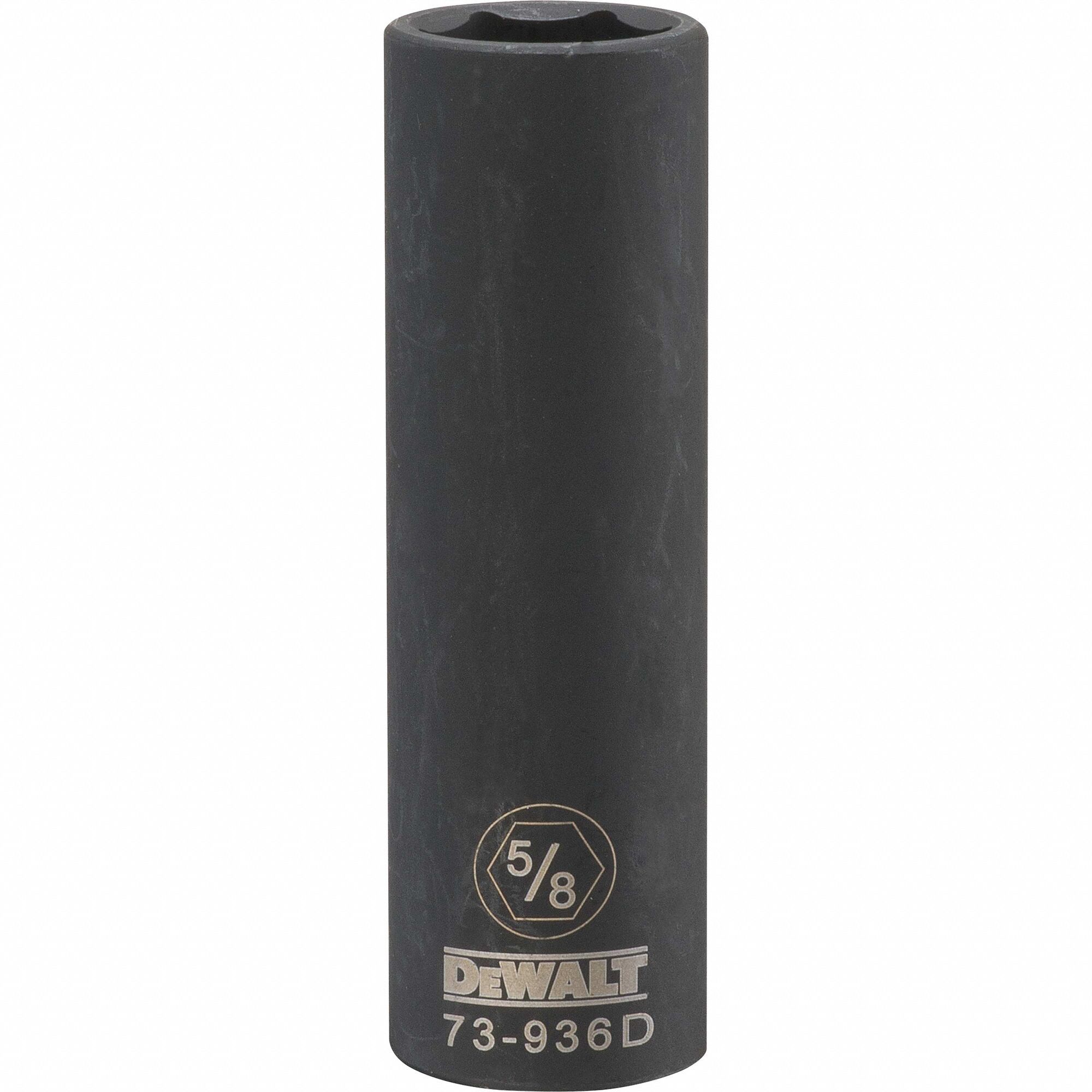 Deep Impact Socket 6 Pt 1/2in 5/8in SAE
