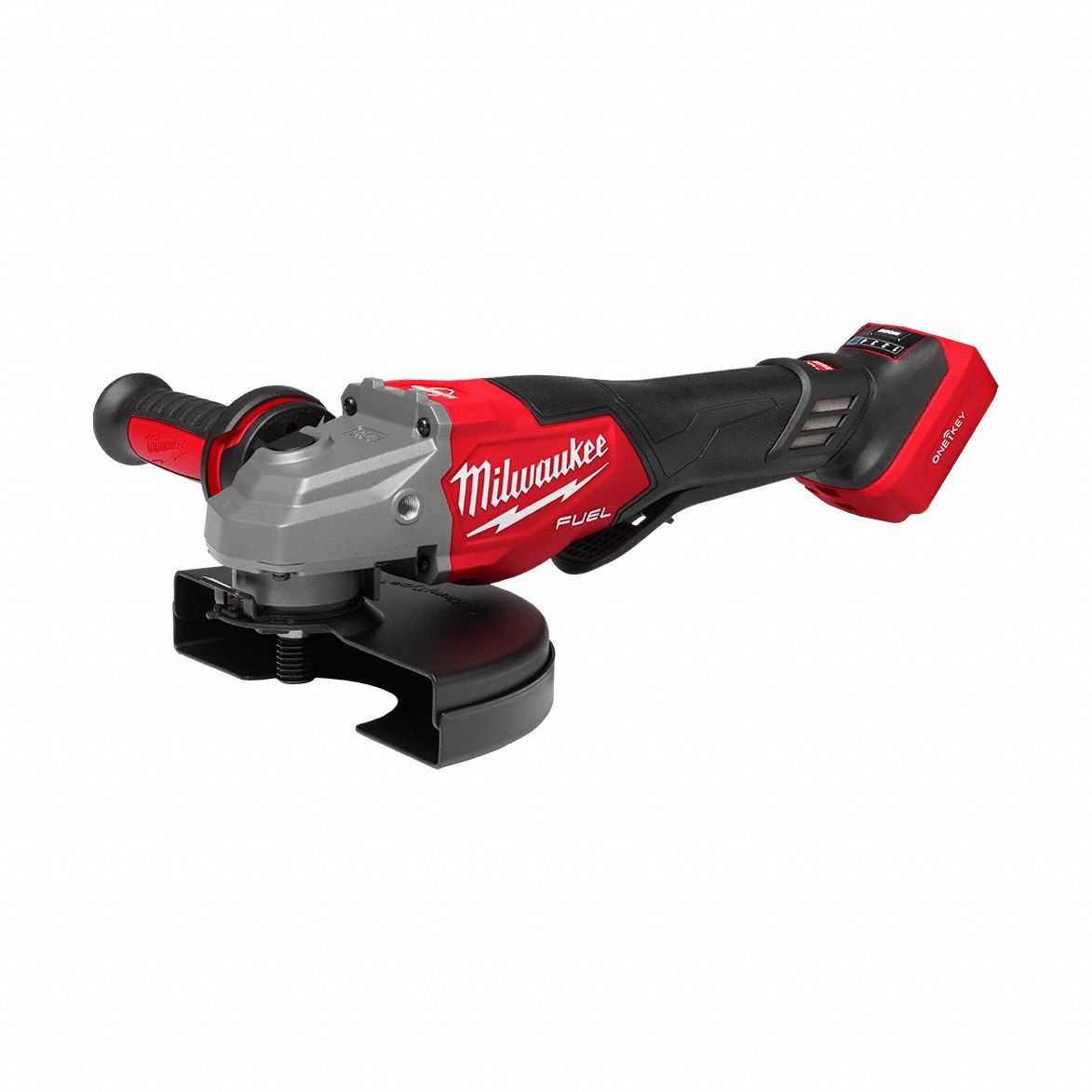 Angle Grinder: 7 in Wheel Dia, Brushless Motor, 18V DC, Std Head, Barrel Grip Grip, M18 FUEL™