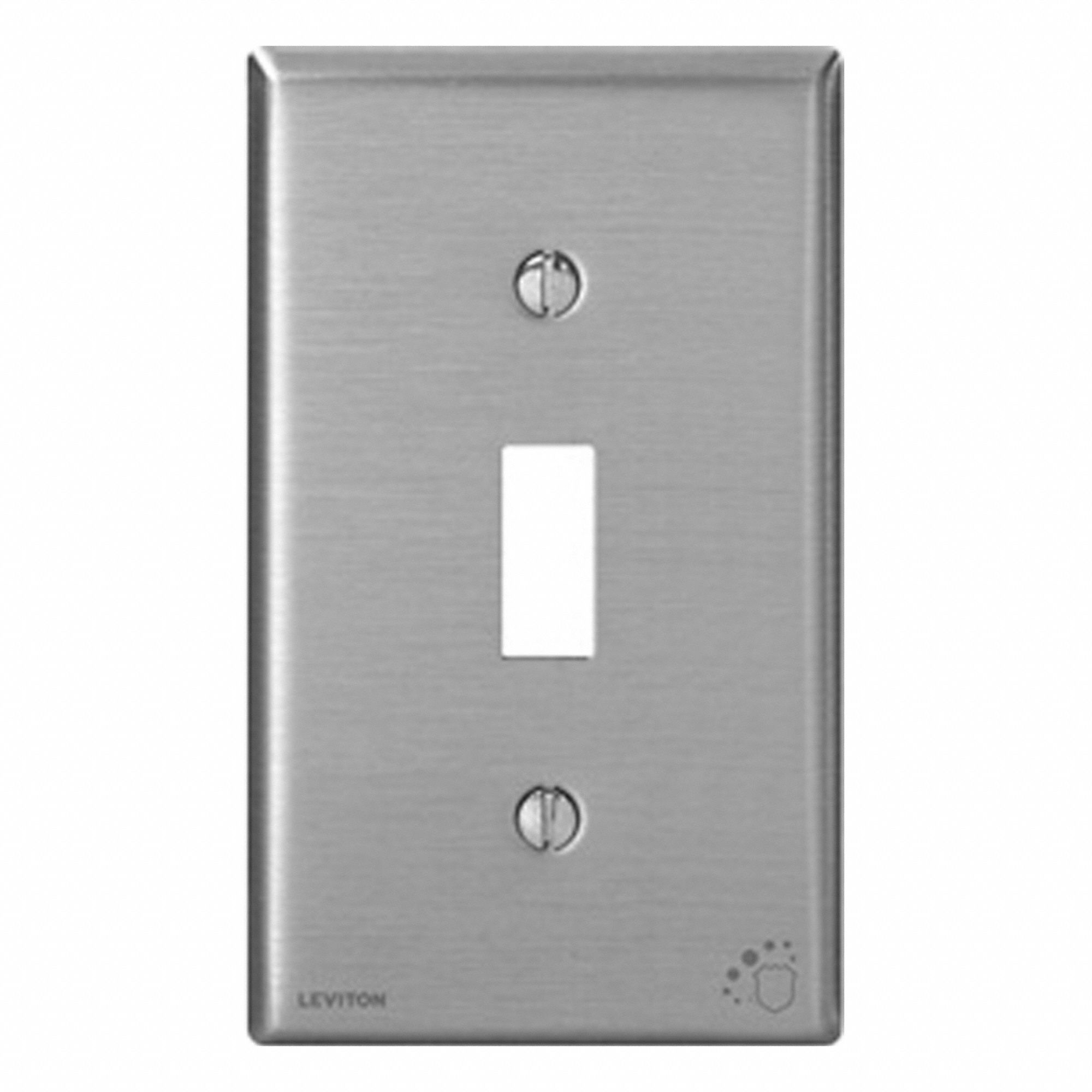 WallPlate Toggle Silver StainlessSteel