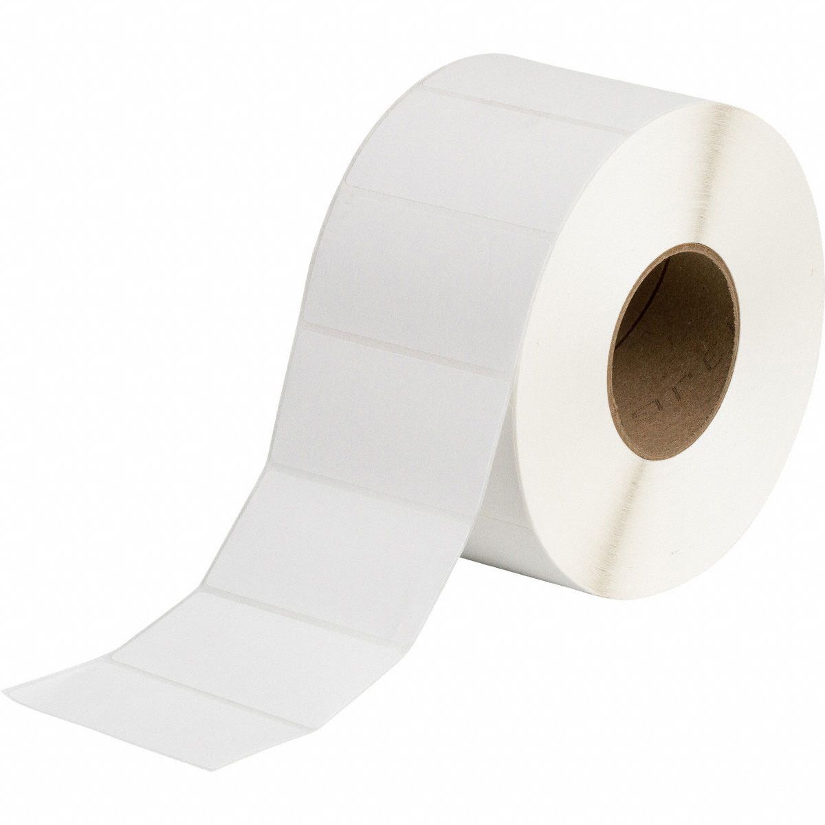 Pre-Cut Label Stock Roll White Matte