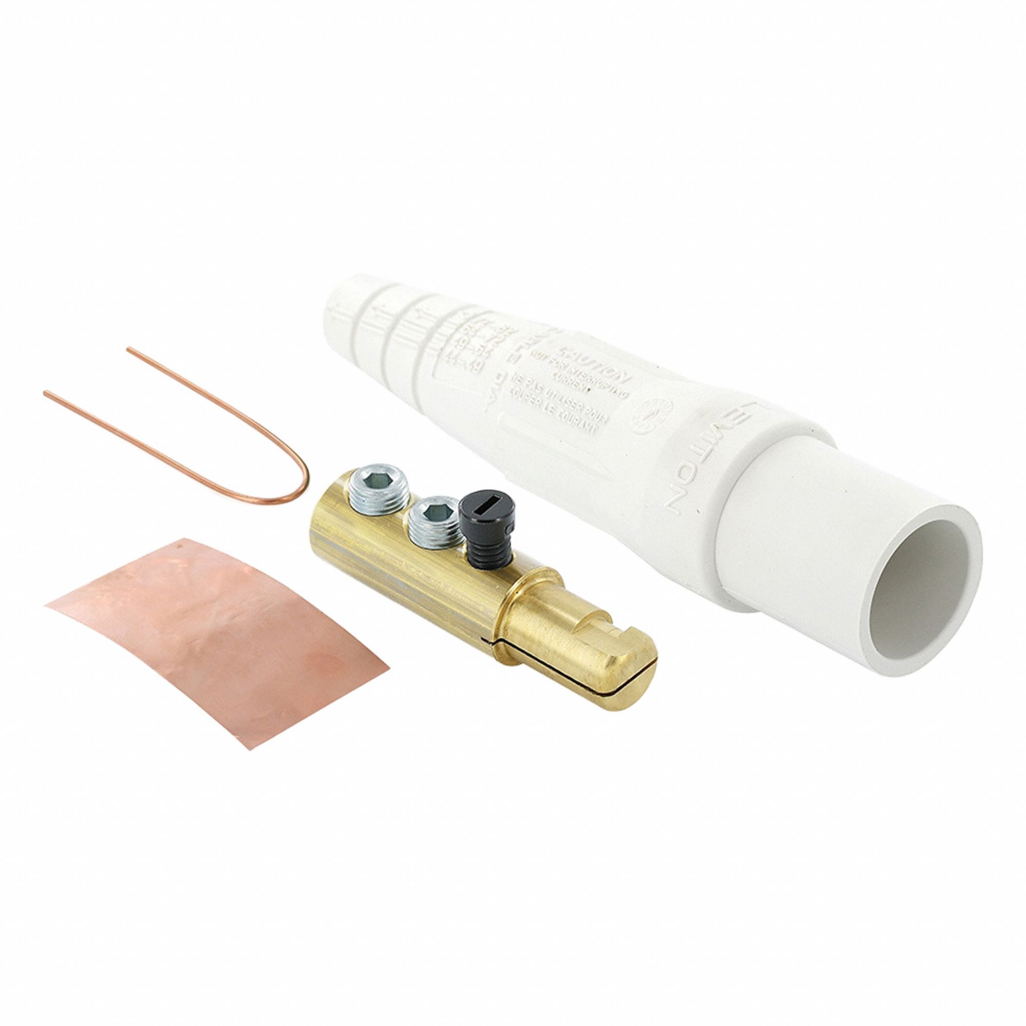 Single Pole Inline 300 A Male White
