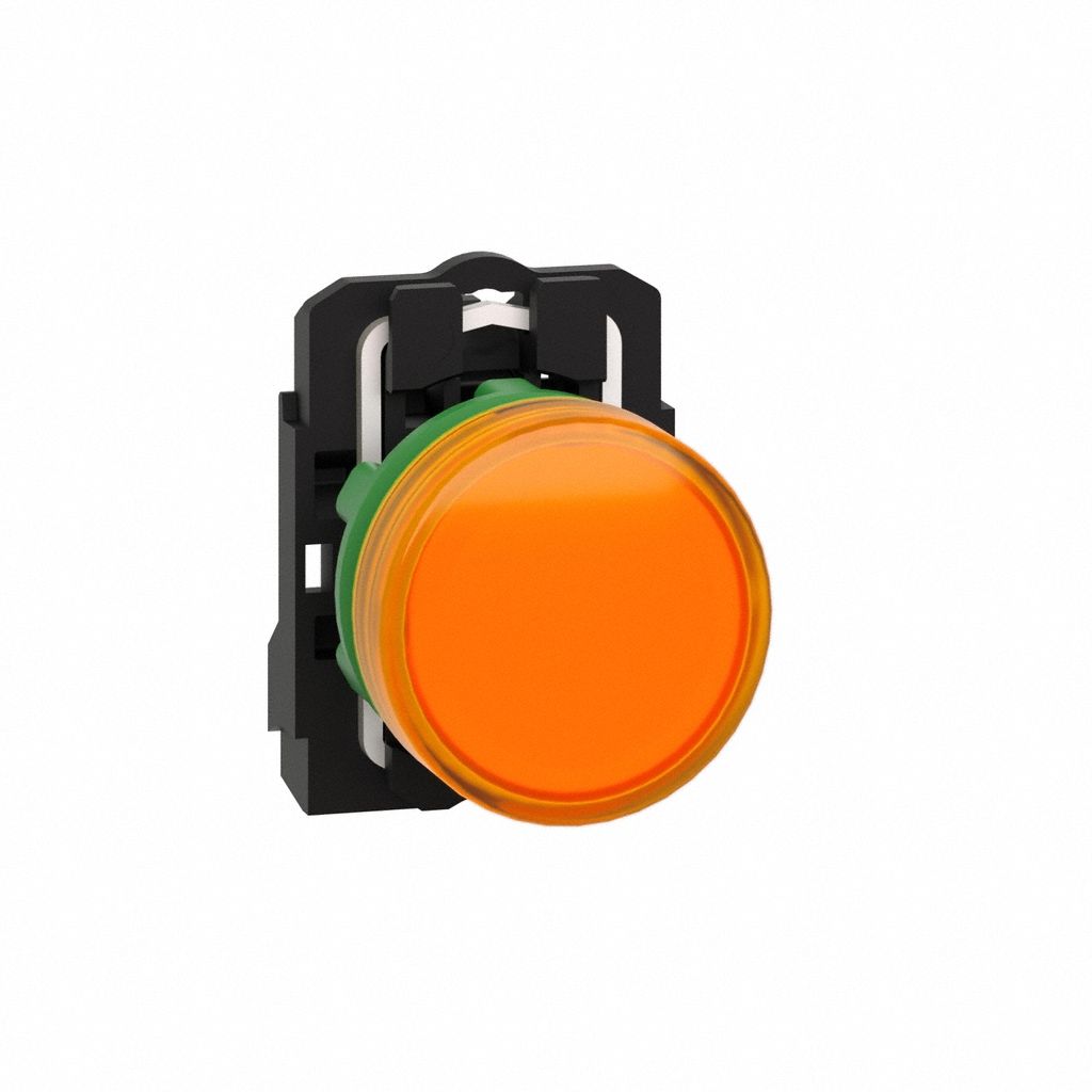 Pilot Light: 22 mm Panel Mounting Size, Orange, LED, XB5 Series