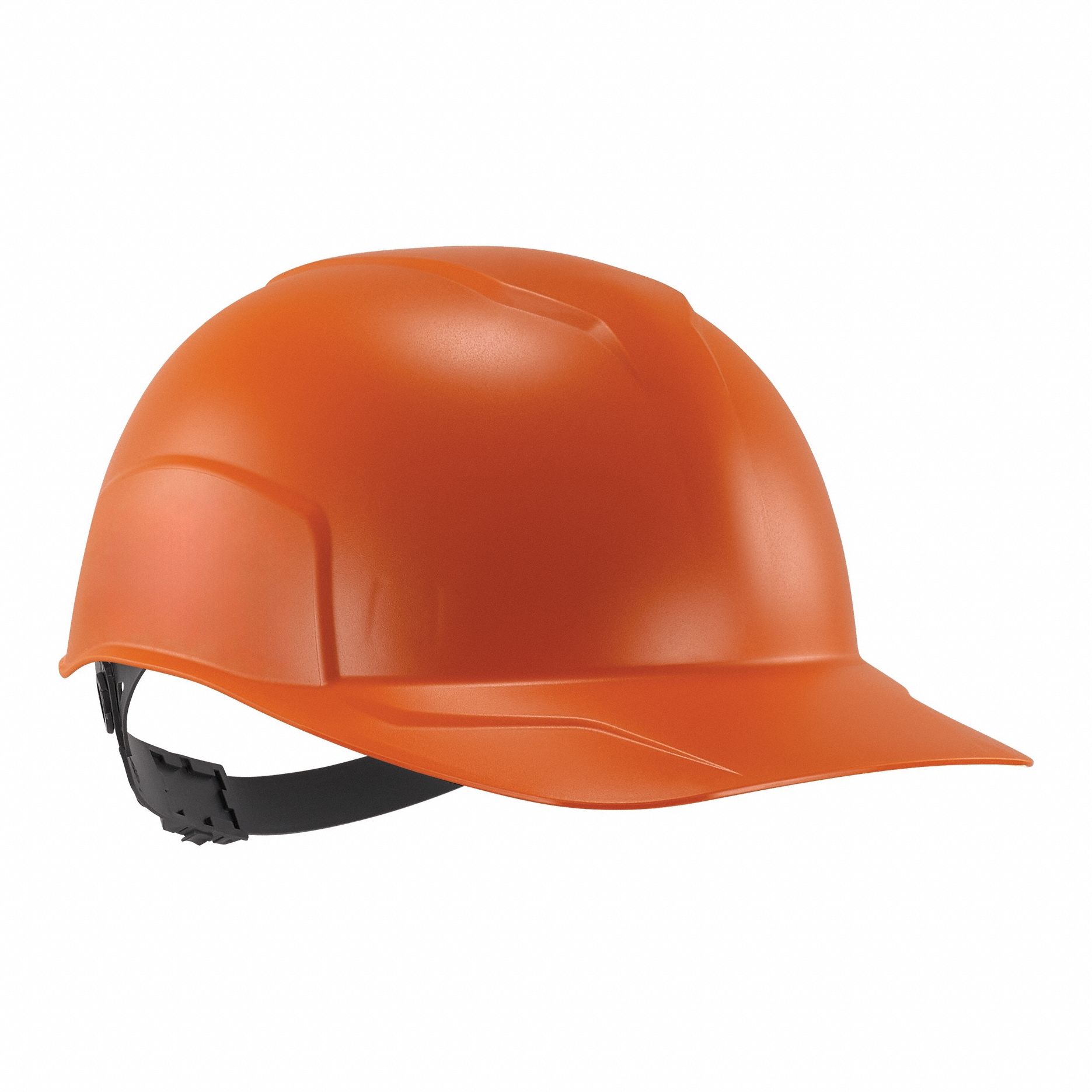 Bump Cap: Orange, Ratchet, Polyethylene, SKULLERZ BY ERGODYNE, Solid