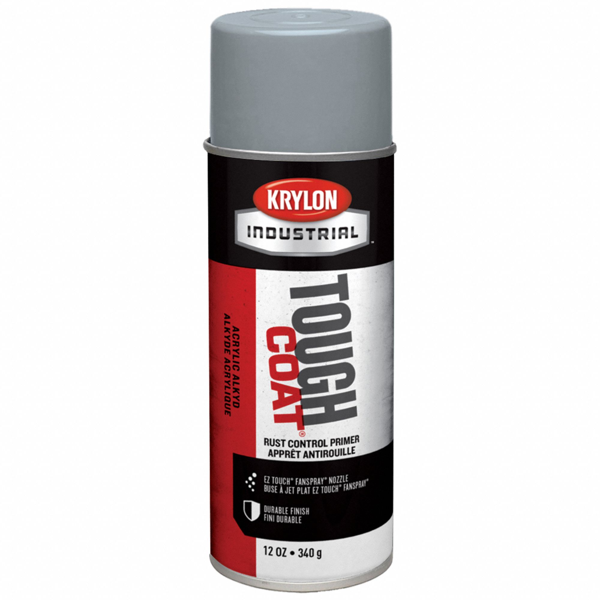 KRYLON INDUSTRIAL, Exterior/Interior, Rust Preventative Spray Primer ...