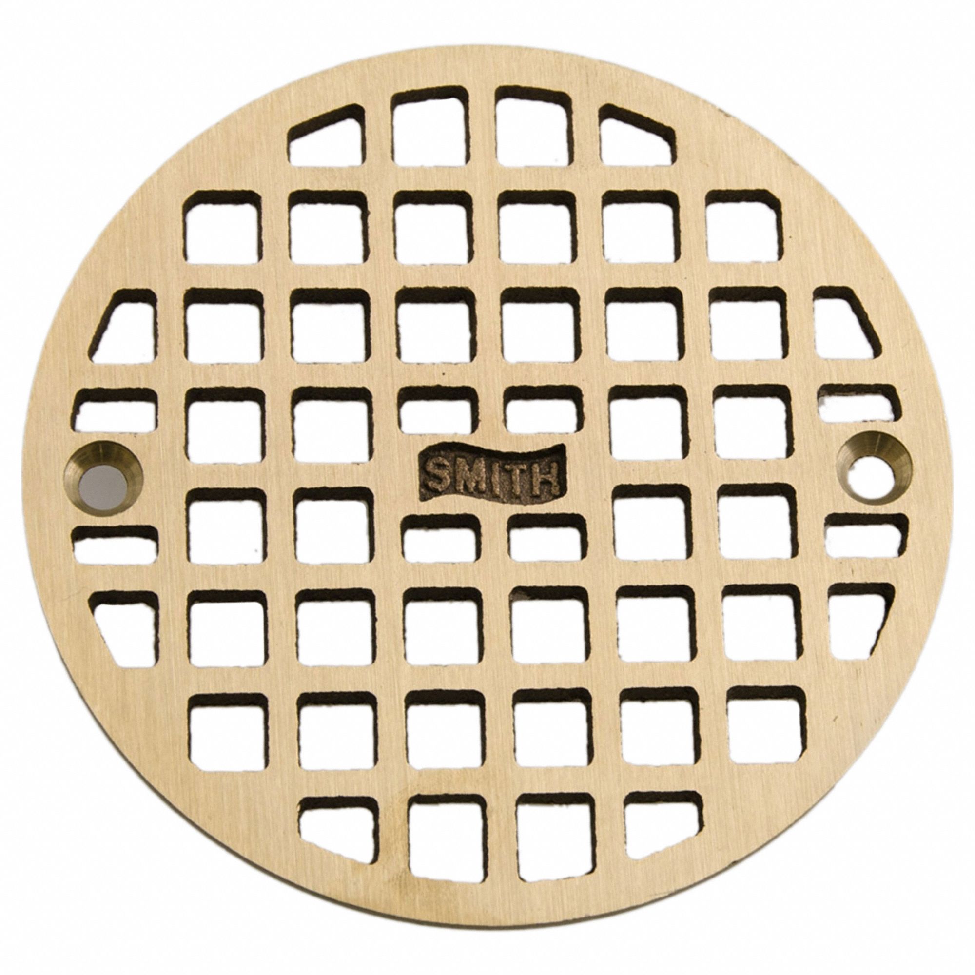 JAY R. SMITH MFG. CO, Round, Square Holes, Grate - 24E574
