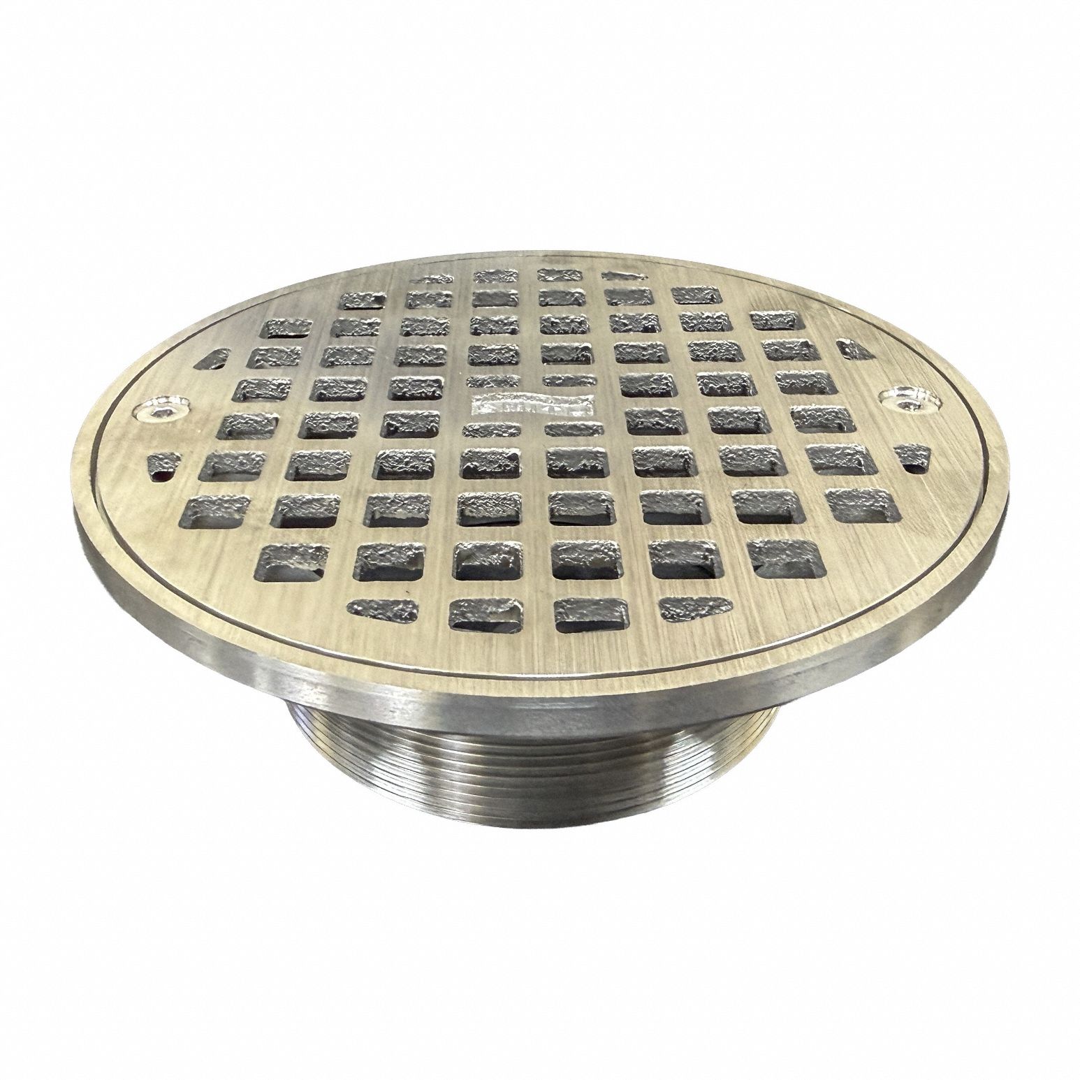 JAY R. SMITH MFG. CO Strainer: A, Round, 6 in Overall Dia, 2 in Overall Ht, Nickel Bronze, Bronze (MPN A06NBU). Key specifications — Finish: Nickel Bronze; Brand: JAY R. SMITH MFG. CO; Color Family: Bronze.
