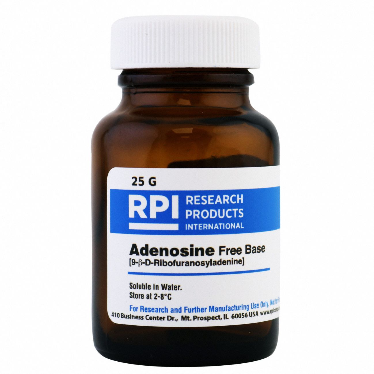 Adenosine, Free Base, 25g