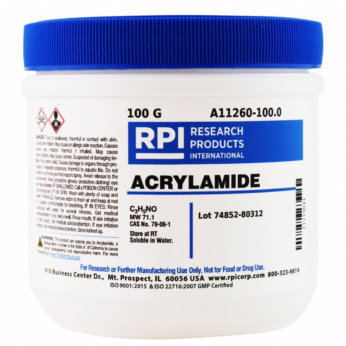 Acrylamide, 100g