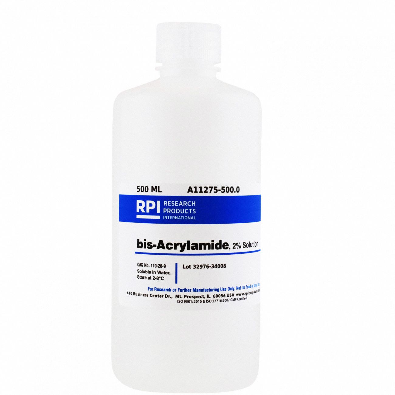 bis-Acrylamide, 2 Percent Solution, 500mL