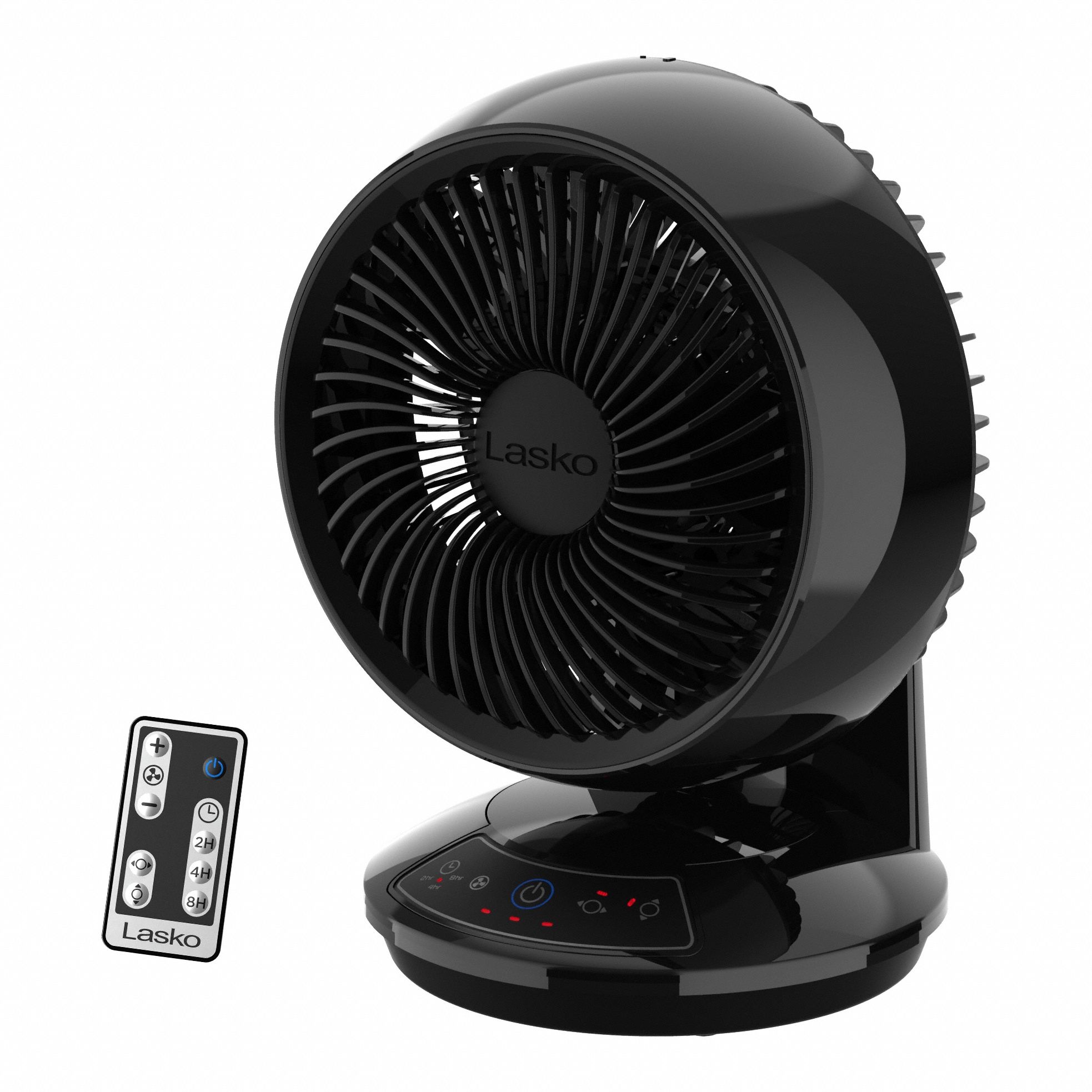 Circulating Fan: Oscillating, Cradle, 3 Speeds, Plug-In