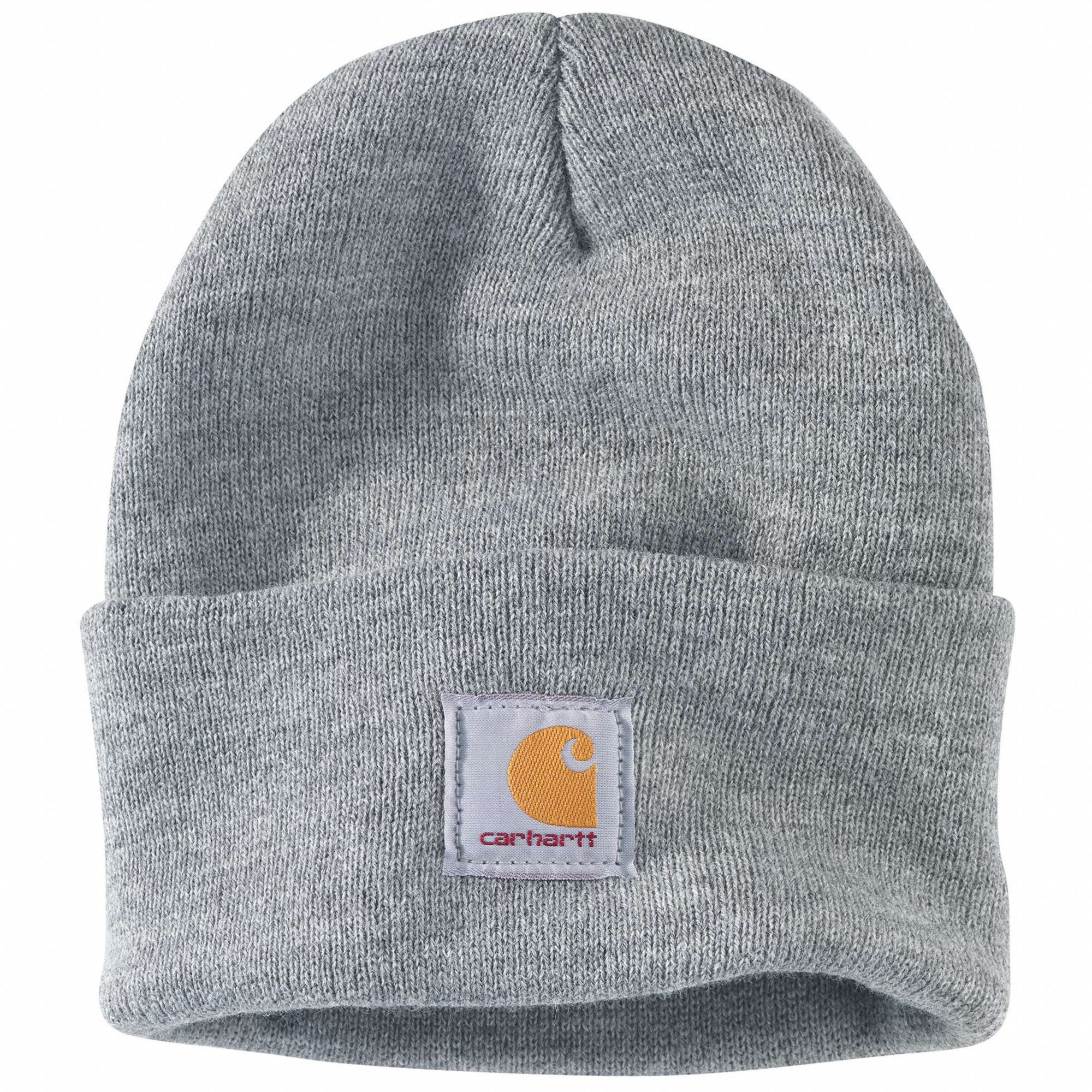 Hat: Beanie Cap, Gray, Universal, Hat, Acrylic, Ears/Head, Cuffed Beanie, Gen Purpose