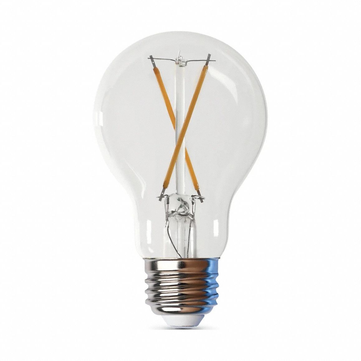 Compact LED Bulb: Medium Screw (E26), LED, (A) Classic, A19, 5 W Watt, 2700K, Clear