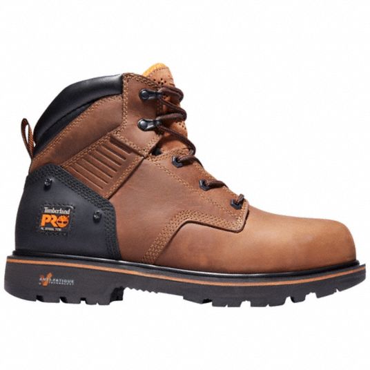 TIMBERLAND PRO Asymmetrical Steel Safety Toe W 6 Inch Work Boot 794YE1 TB0A29H7214 Grainger