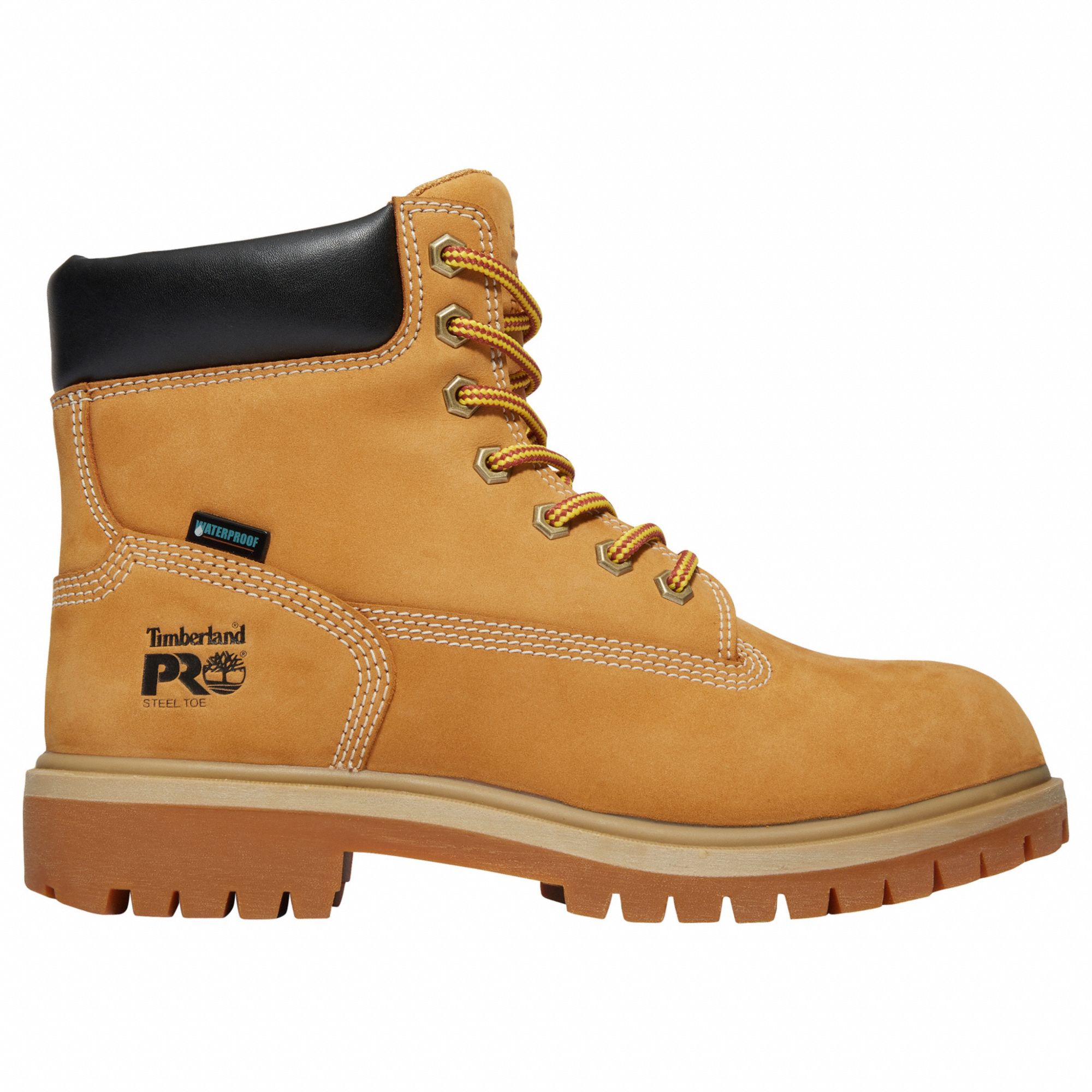 6-Inch Work Boot: Women's, Size 11, M, Tan, Steel Toe Cap, Removable Insole