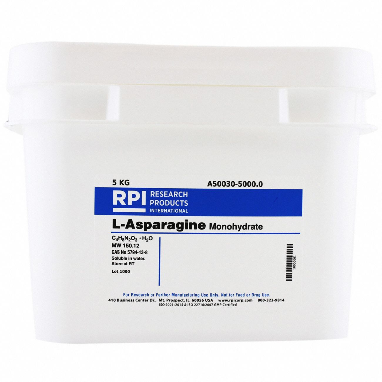 L-Asparagine Monohydrate, 5Kg