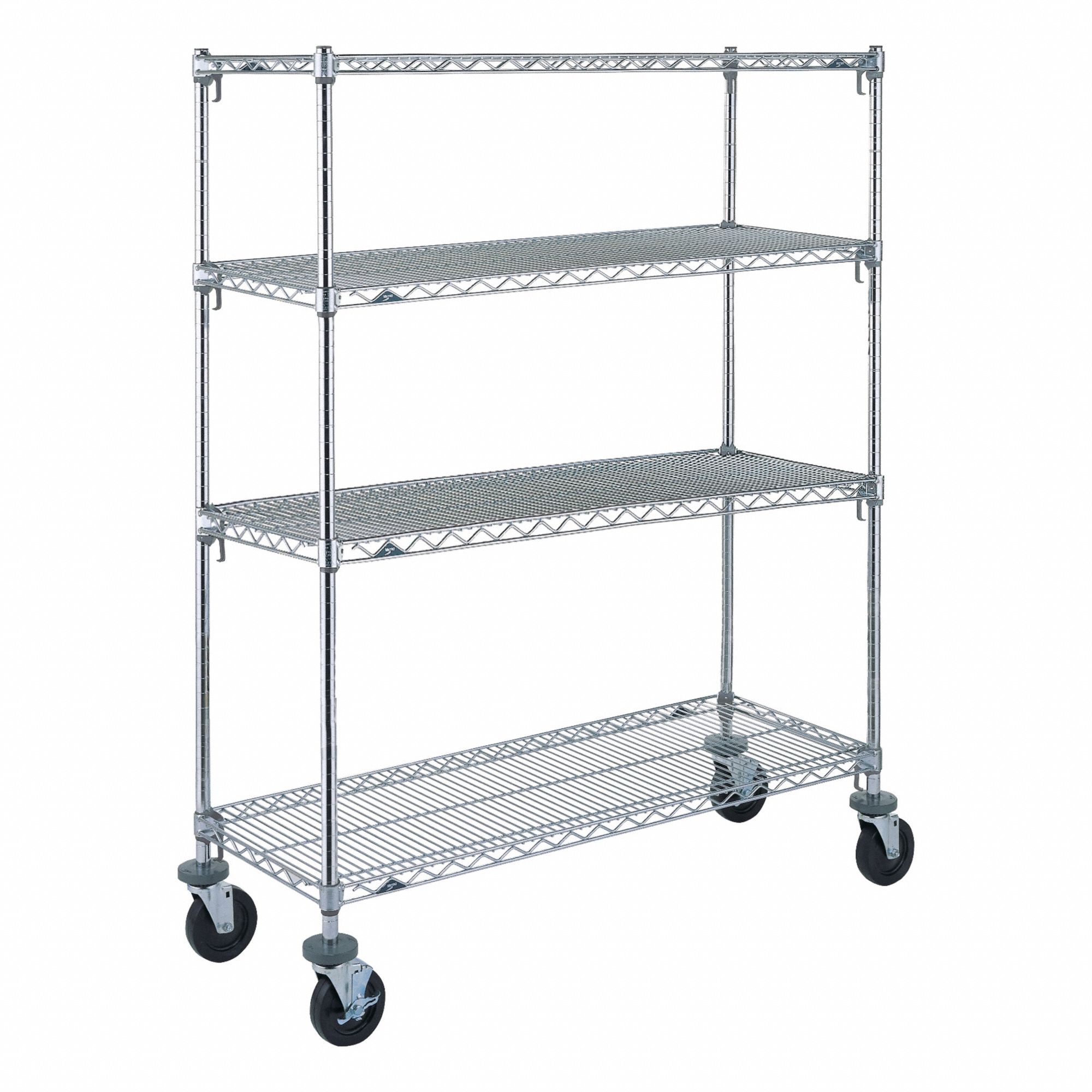 Wire Shelving Casters, Dollies & Push Handles - 412TC5|A566EC - Grainger