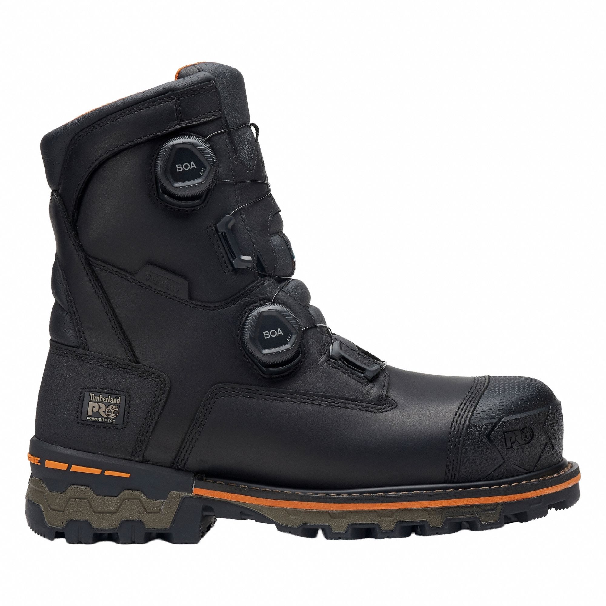 TIMBERLAND PRO, Men's, Size 7 1/2, 8-Inch Work Boot - 901U74