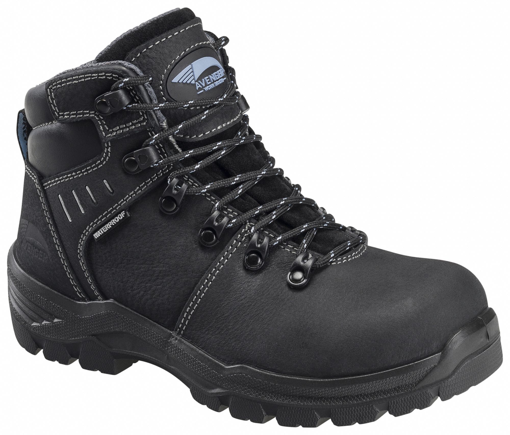 AVENGER SAFETY FOOTWEAR, M, 9, 6-Inch Work Boot - 794Y05|7450 - Grainger