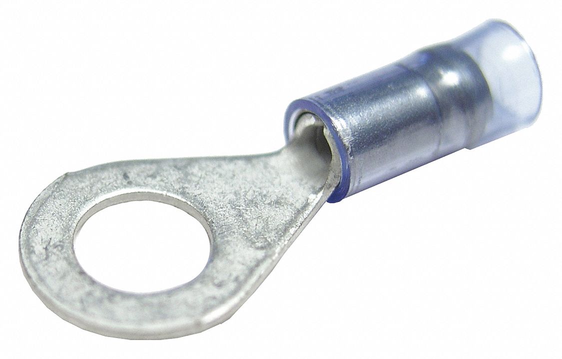 RING CONNECTOR, 600V MAX, 1.1 IN L, 105 ° C, 14 AWG TO 16 AWG, PICO