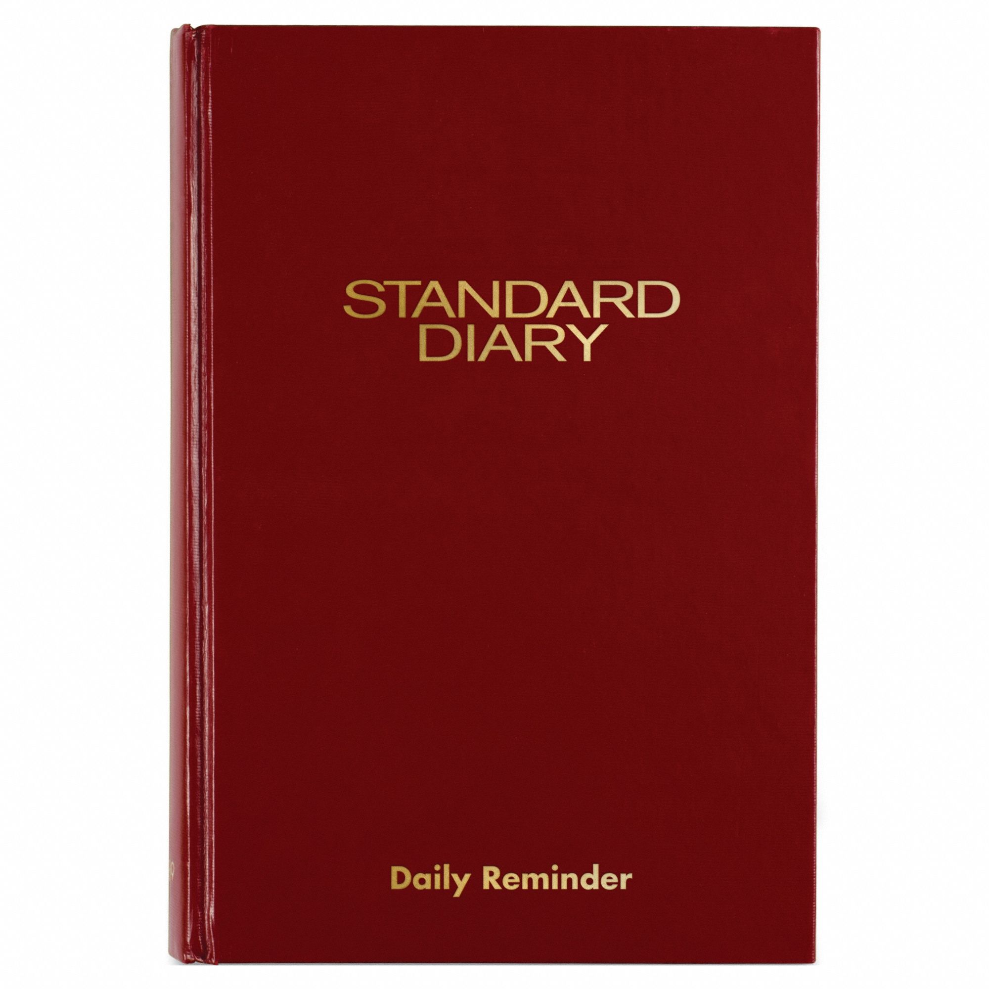 Planner: 12-Month (Jan-Dec) Format, 8 1/4 in Sheet Ht, 5 3/4 in Sheet Wd, Red Cover