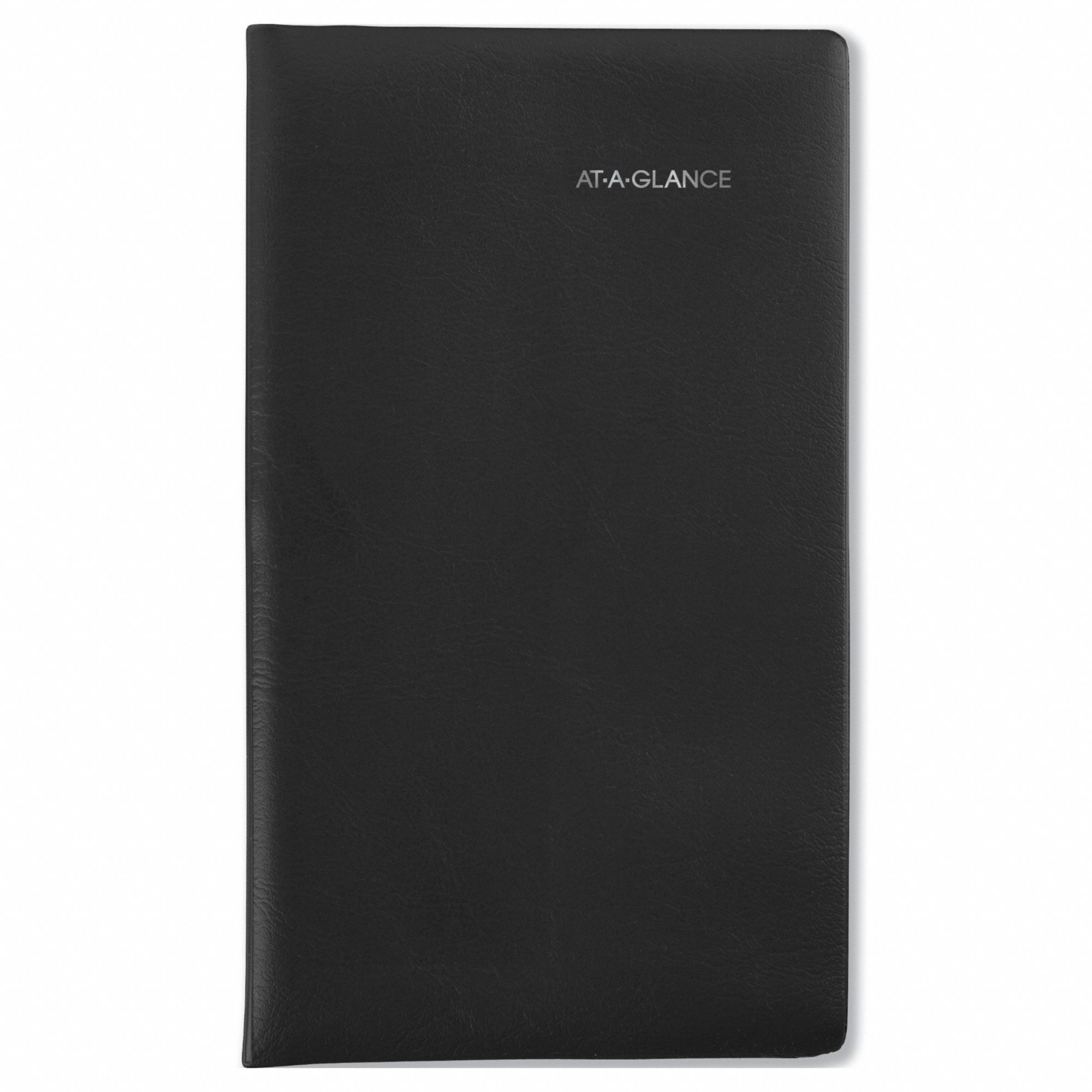 Planner: 14-Month (Dec-Jan) Format, 6 in Sheet Ht, 3 1/2 in Sheet Wd, Black Cover
